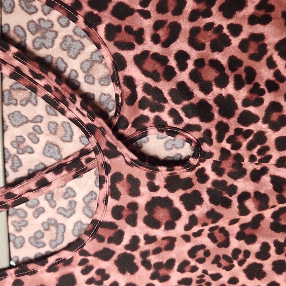 HAPTICS Leopard Print Black and Purple Top - Picture 3 of 8